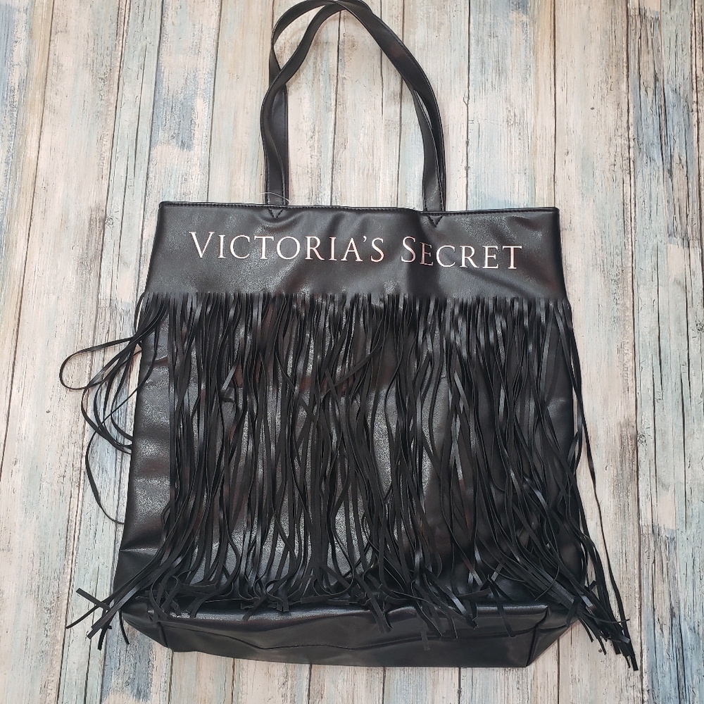 Victoria's Secret Flirty Fringe Tote Bag.